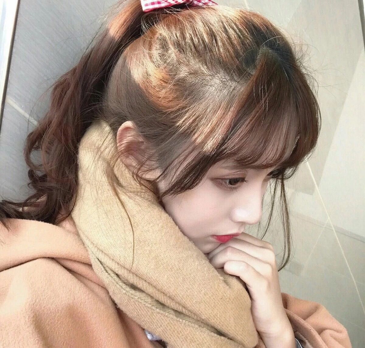 微信清新网红女头