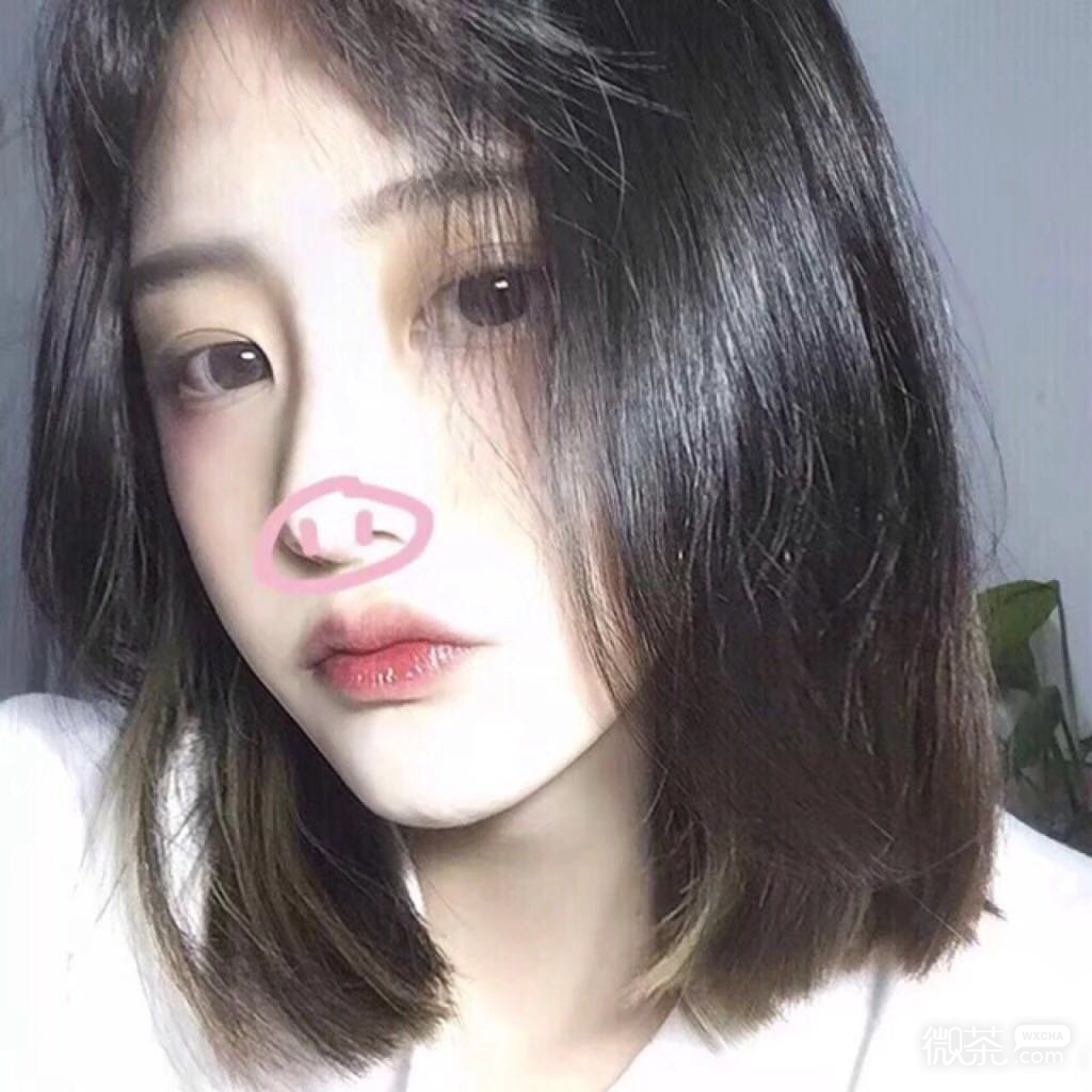 微信漂亮时尚清新女头