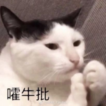 微信爆笑恶搞喵星人带字卖萌头像下载