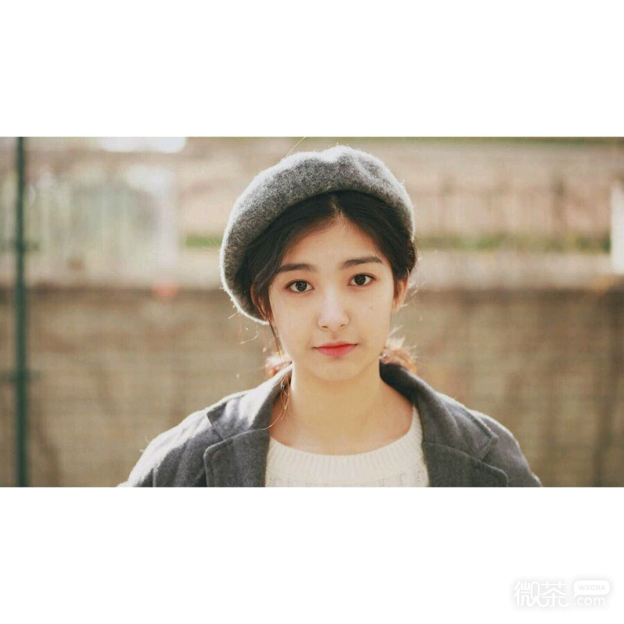 微信清新好看复古女头