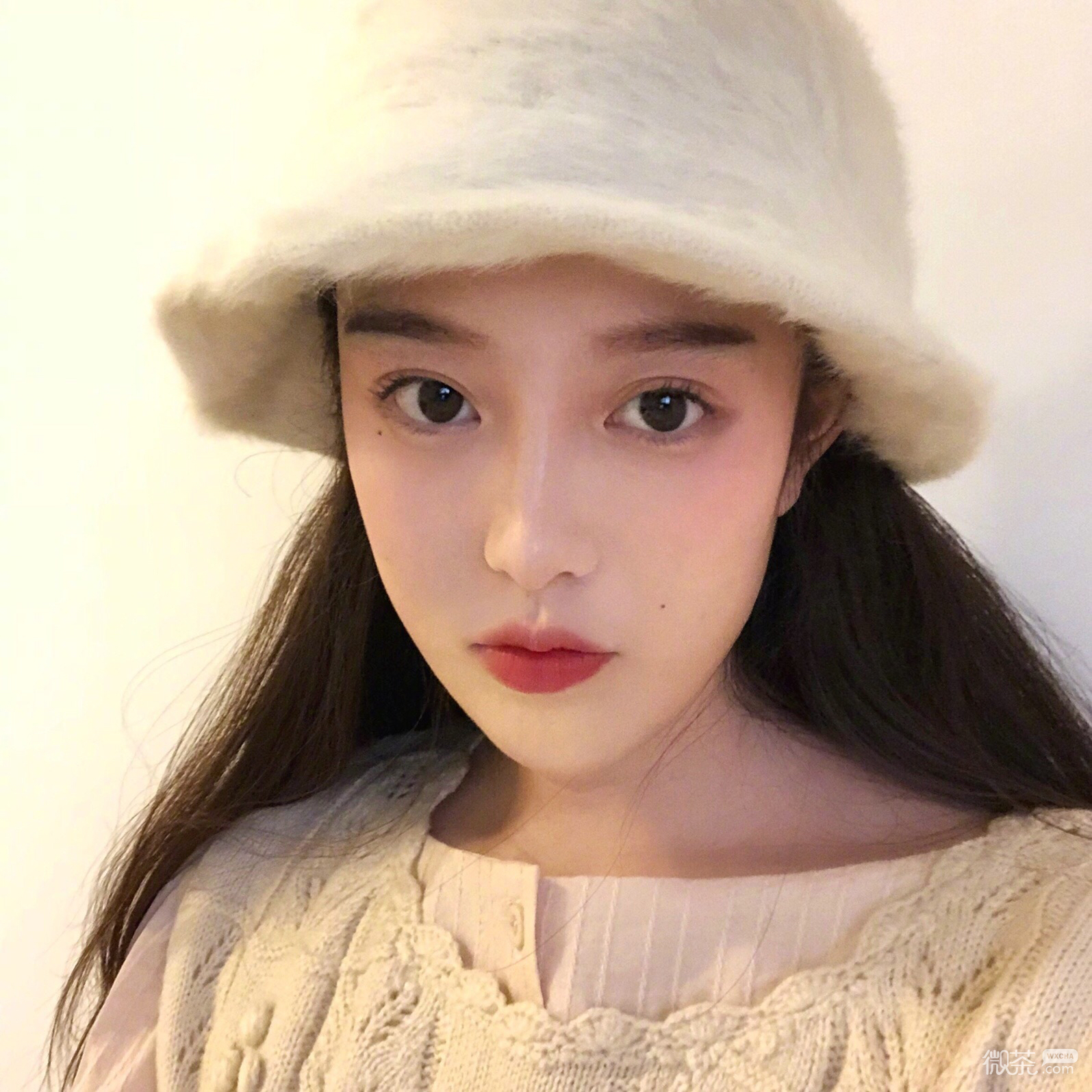 微信清新阳光高颜值时尚女头