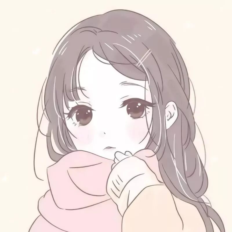 微信简洁个性动漫女头