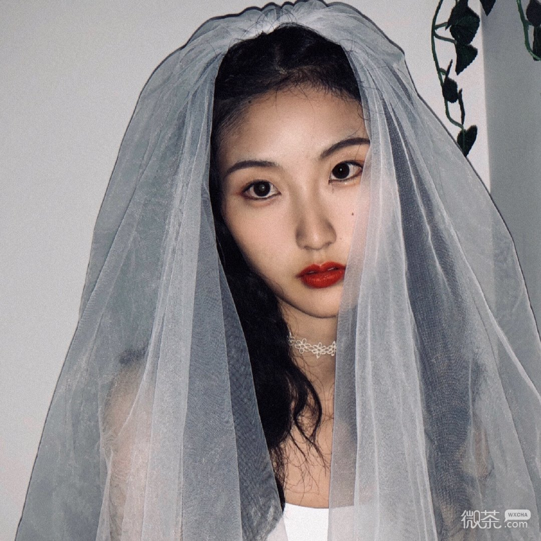 粉嫩清新文艺可爱微信女头