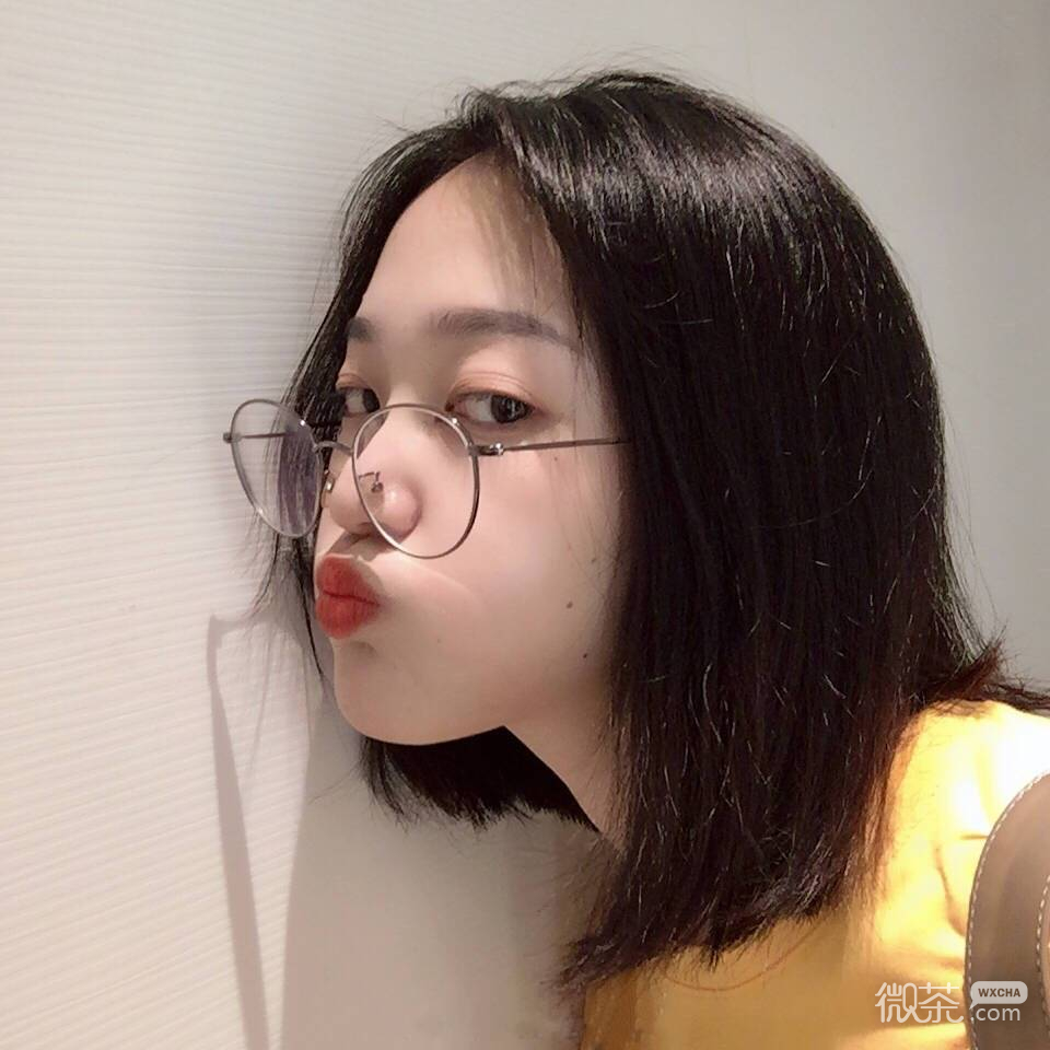 微信高颜值时尚清新女头