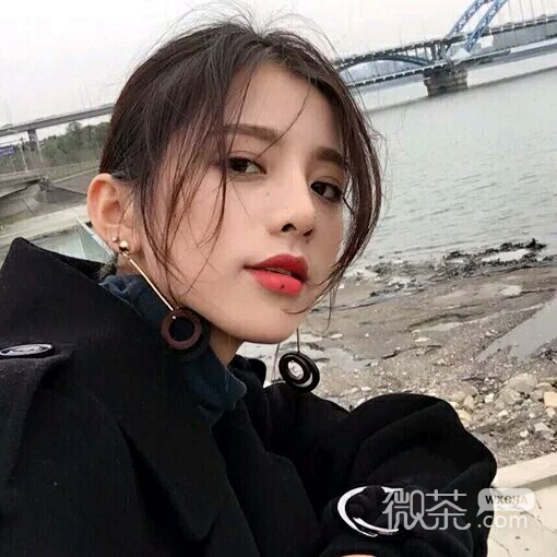 微信清新好看复古女头