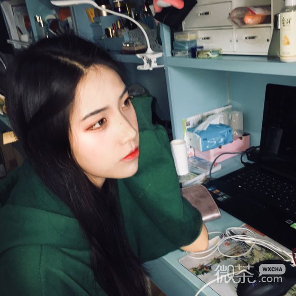 粉嫩清新文艺可爱微信女头