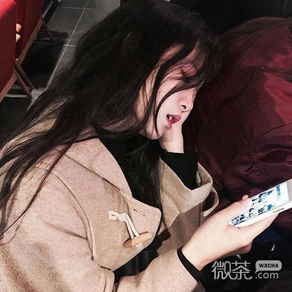 粉嫩清新文艺可爱微信女头
