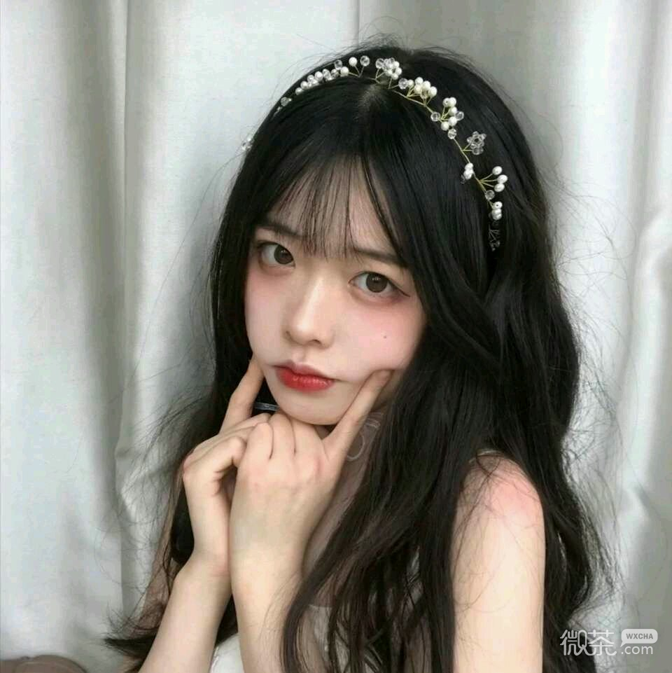 微信小清新时尚文艺性感女头