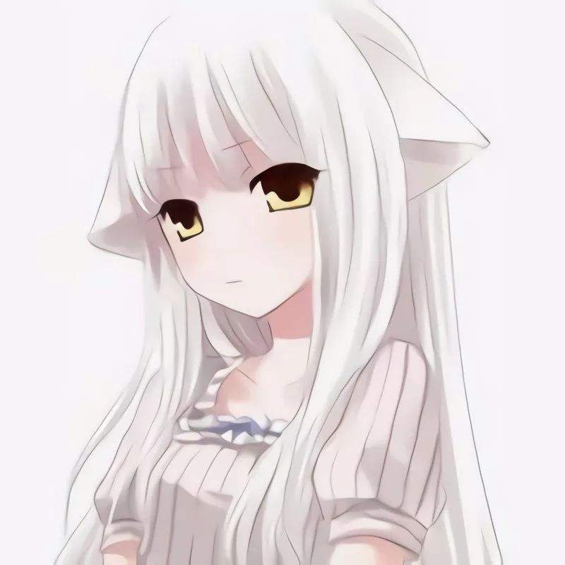 微信简洁个性动漫女头