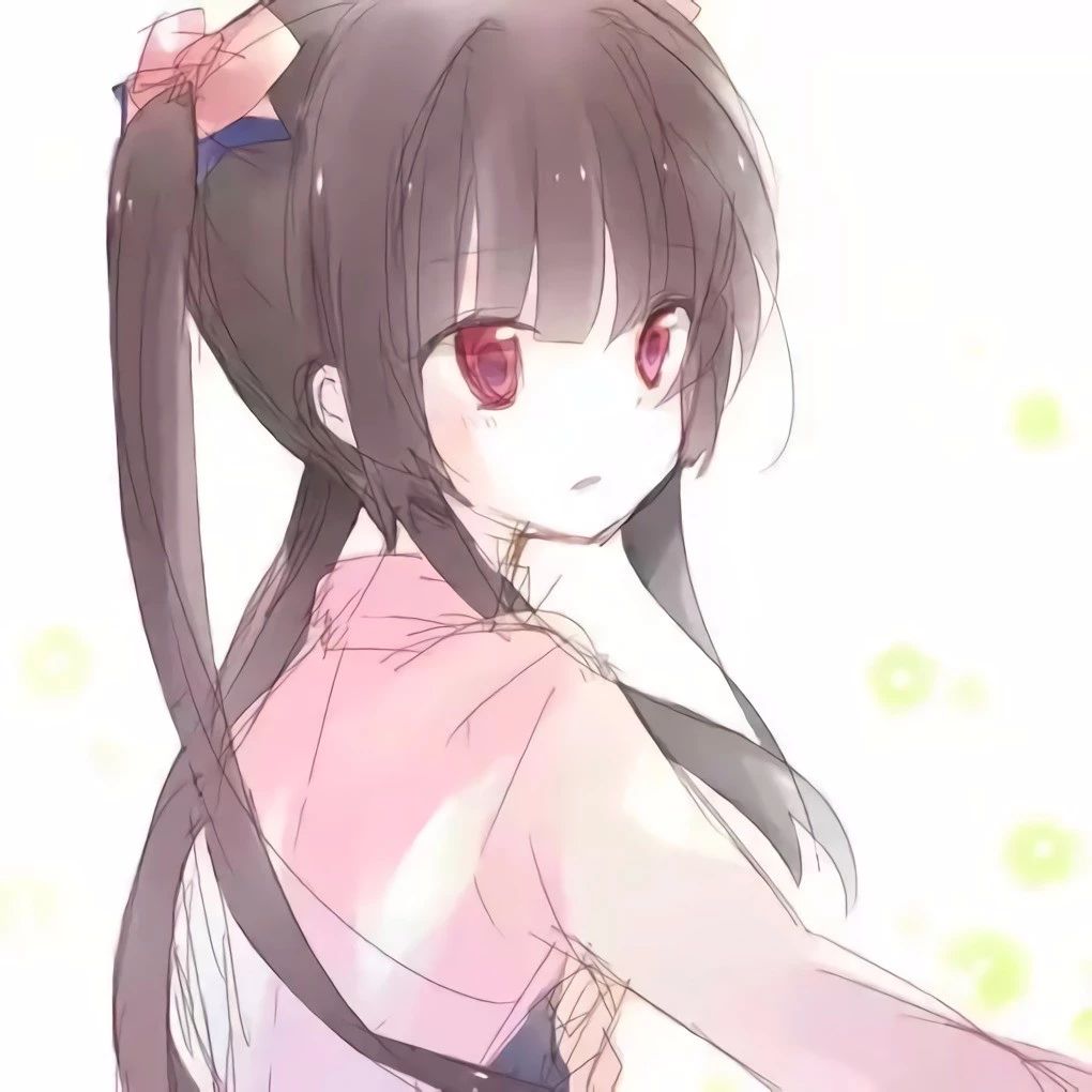 微信简洁个性动漫女头