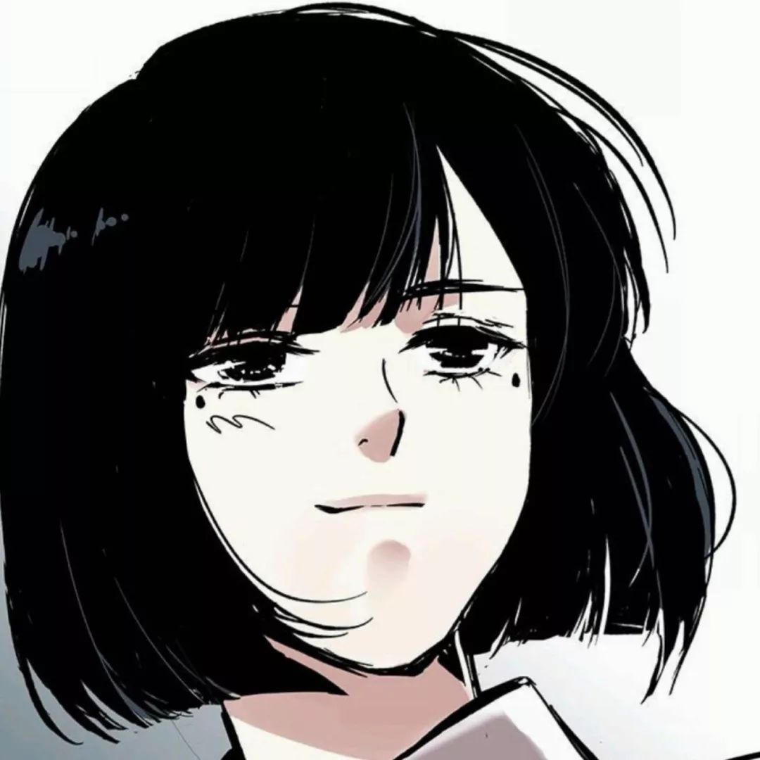 微信简洁个性动漫女头