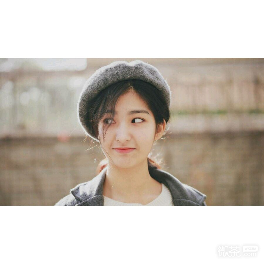 微信清新好看复古女头