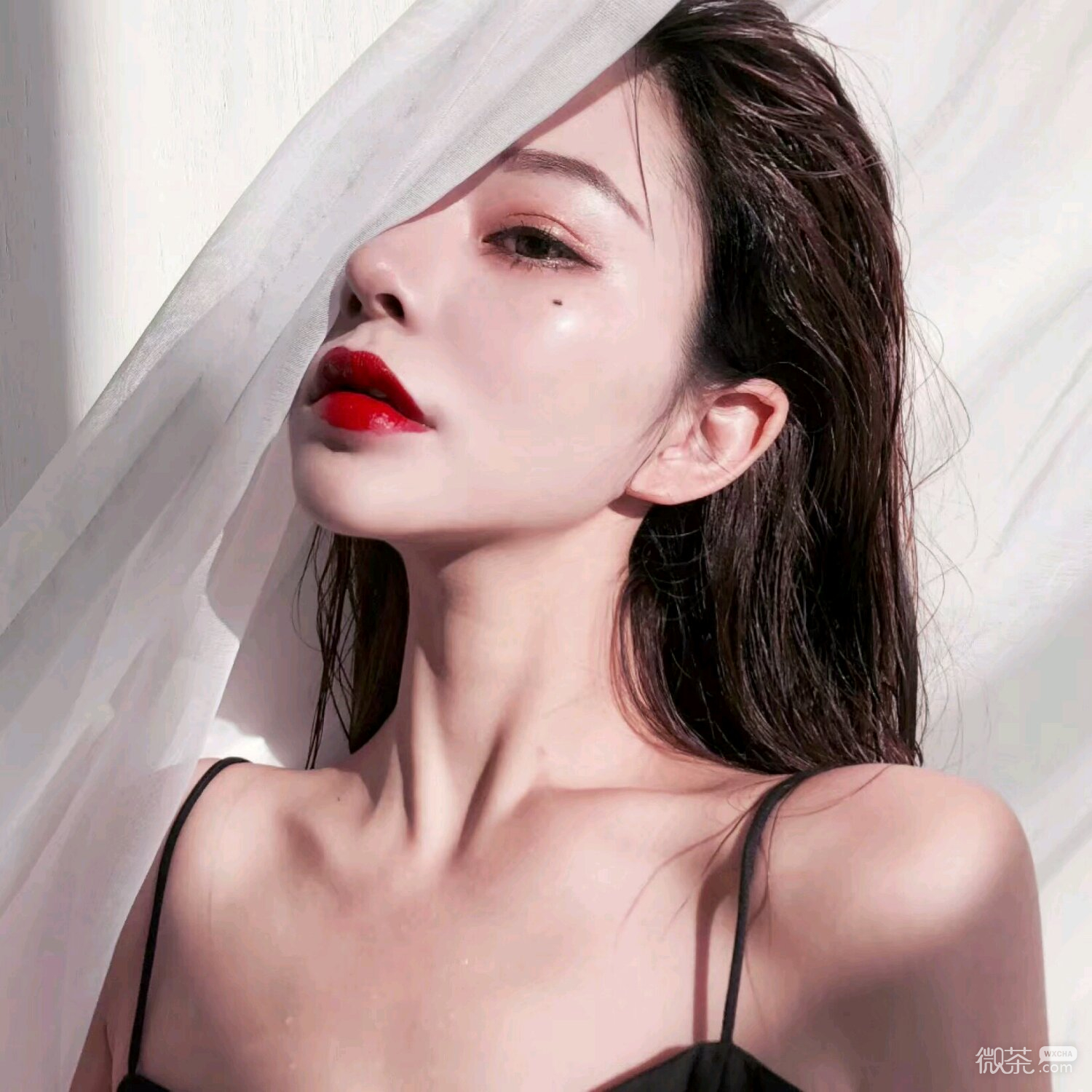 微信阳光清新性感女头