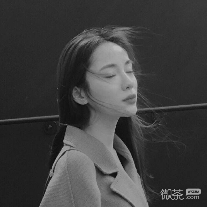 微信高颜值时尚清新女头