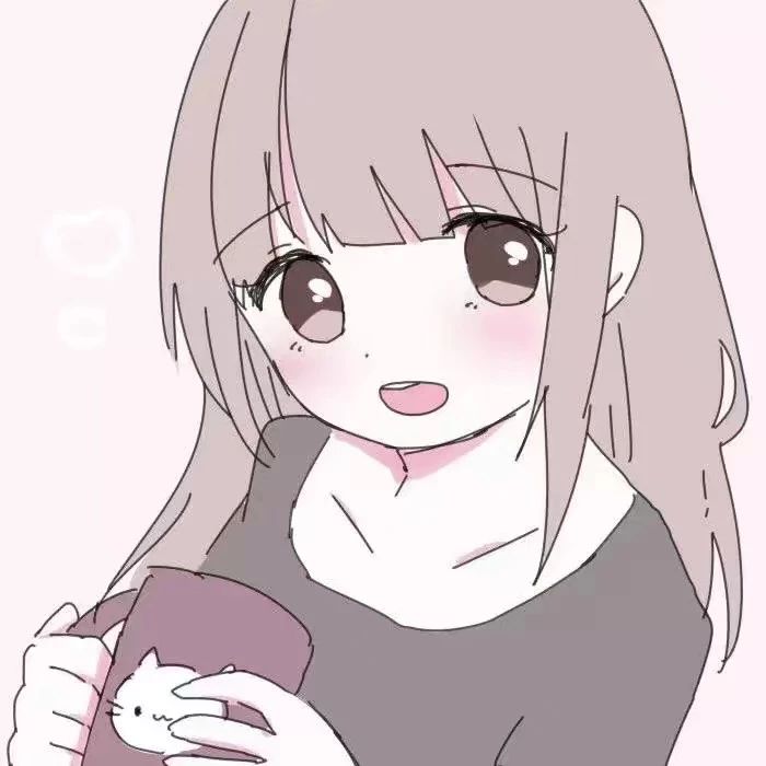 微信简洁个性动漫女头