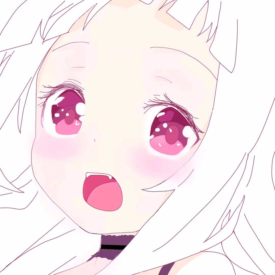 微信简洁个性动漫女头