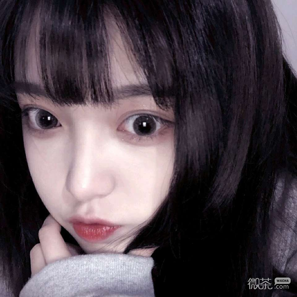 文艺森系好看微信女头