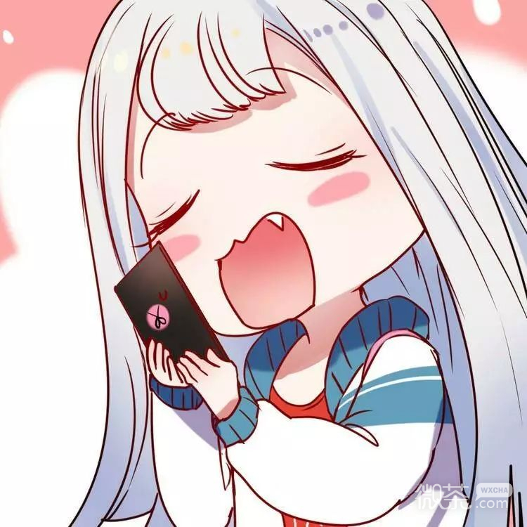 微信简洁个性动漫女头