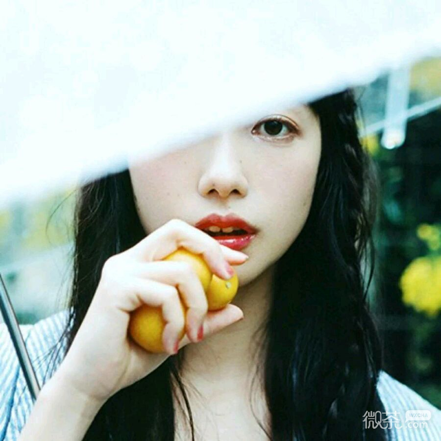 微信清新好看复古女头