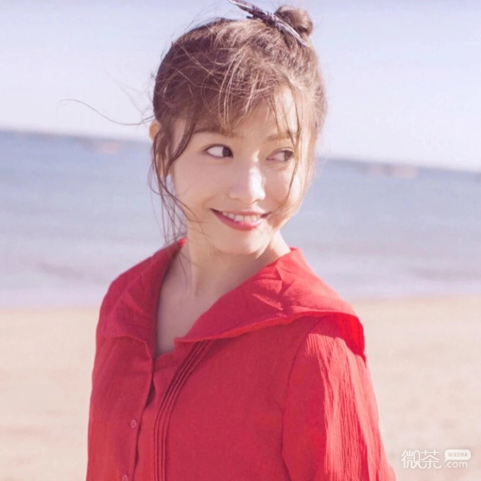微信清新阳光高颜值时尚女头