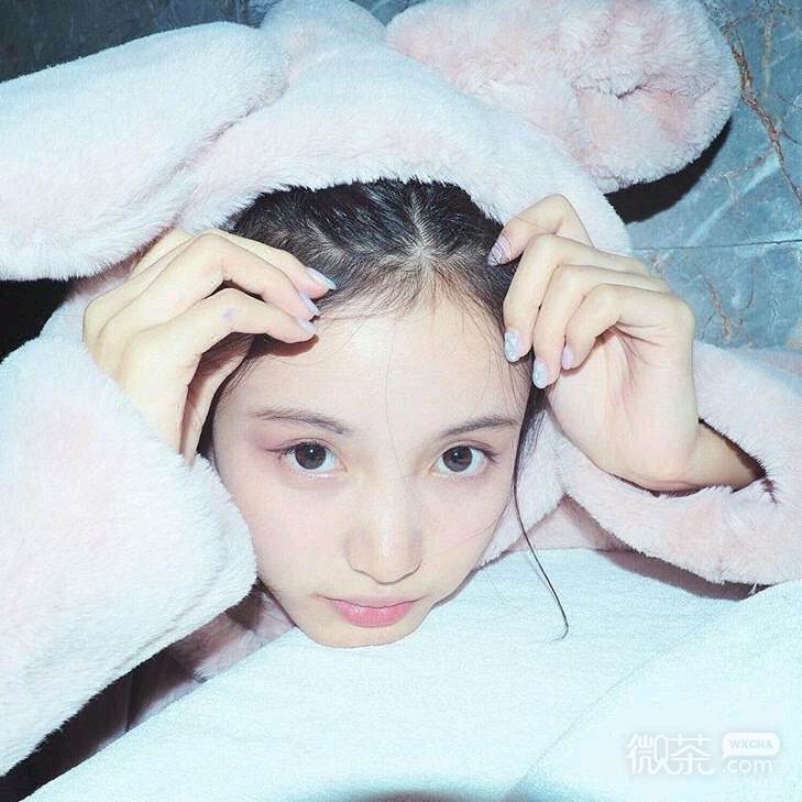 微信清新好看复古女头