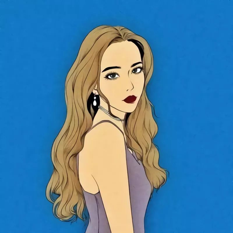 微信简洁个性动漫女头