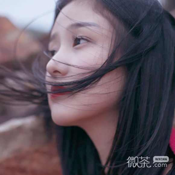 微信清新阳光高颜值时尚女头