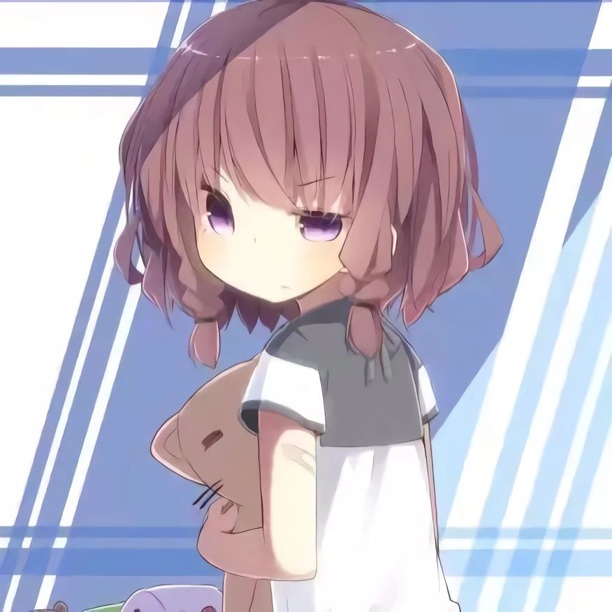 微信简洁个性动漫女头