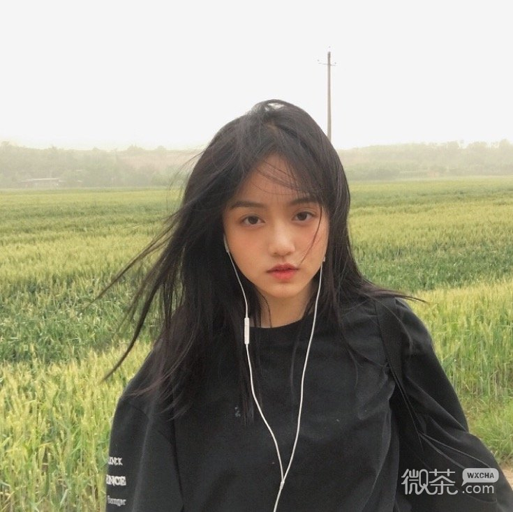 粉嫩清新文艺可爱微信女头
