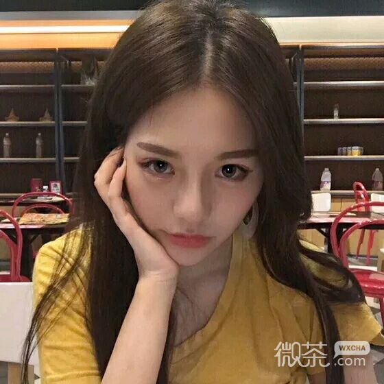 微信清新好看复古女头