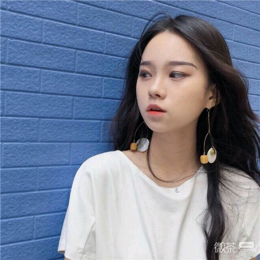 微信清新好看复古女头