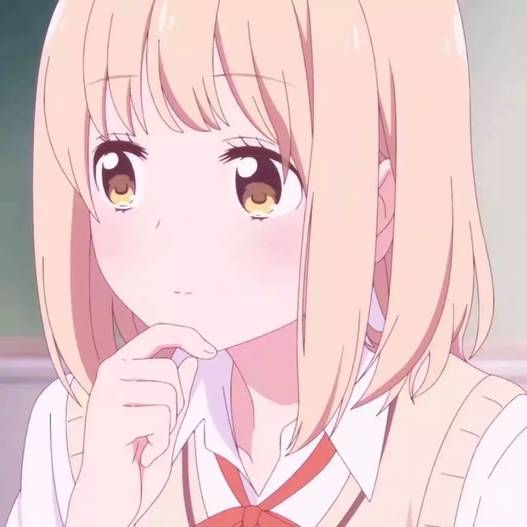 微信简洁个性动漫女头