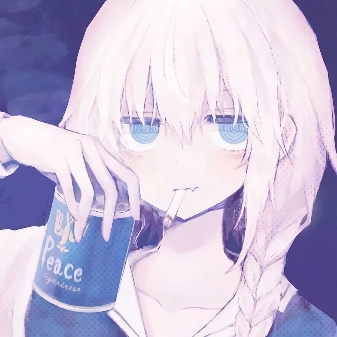 微信简洁个性动漫女头