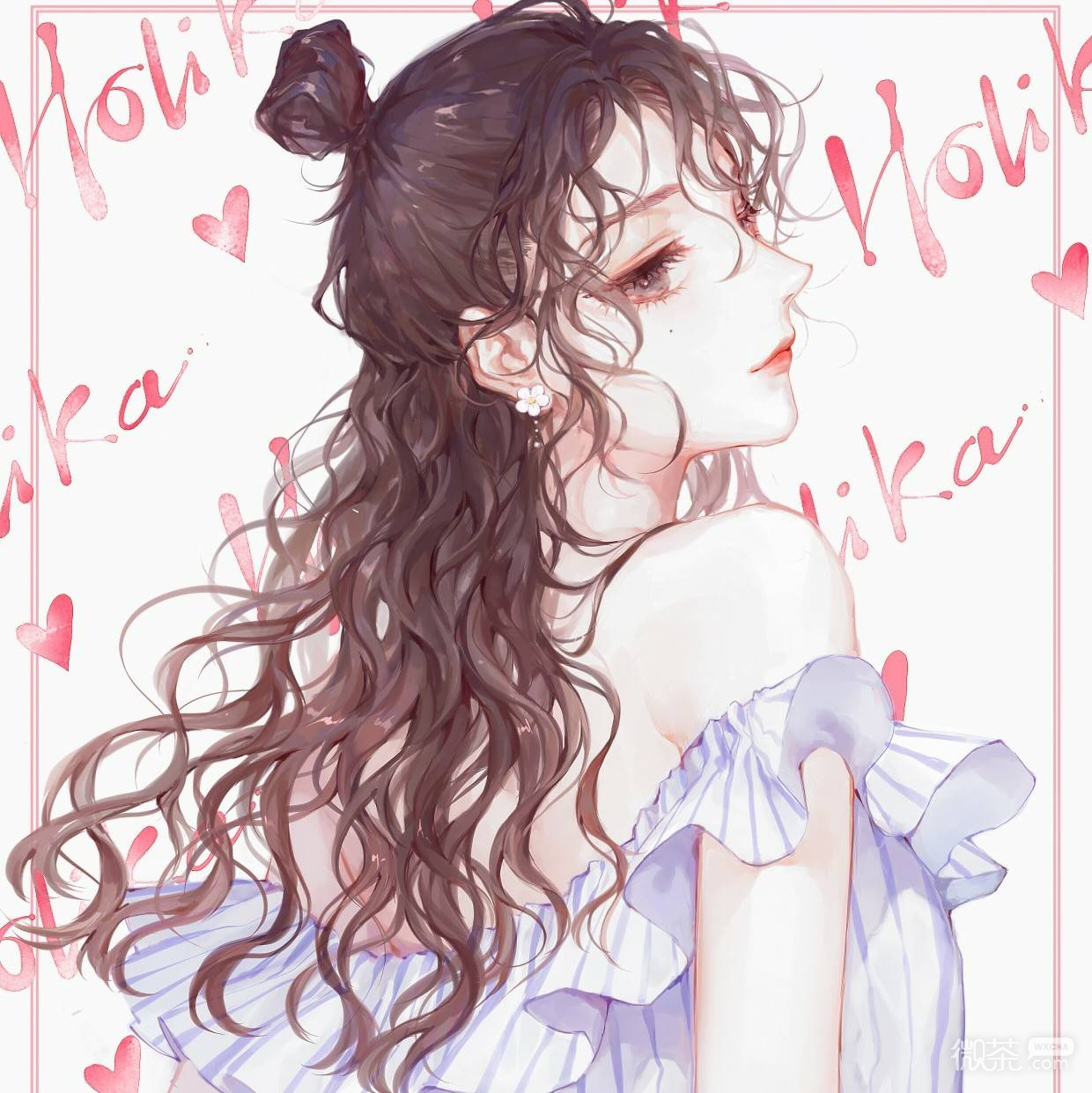 微信好看动漫女头