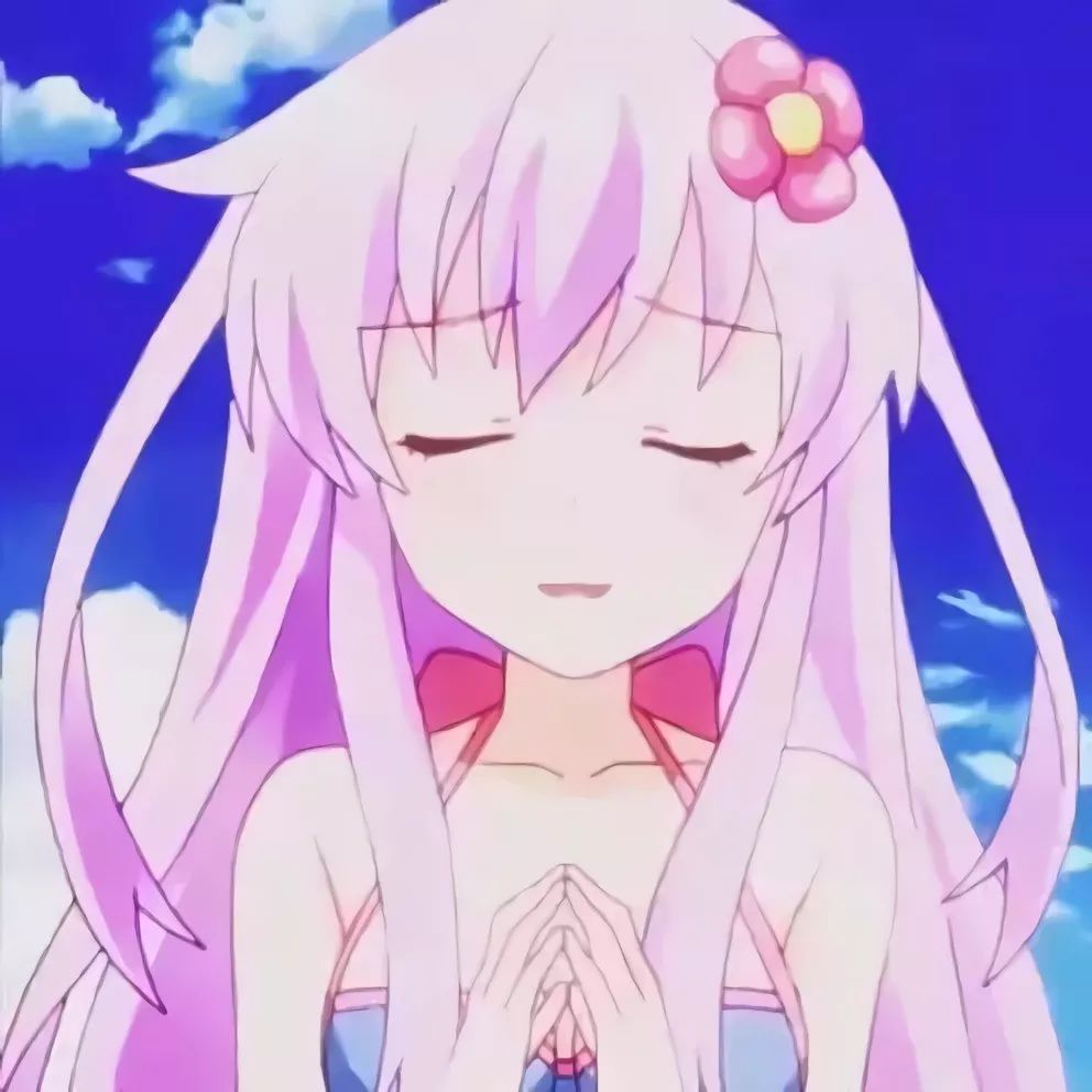 微信简洁个性动漫女头