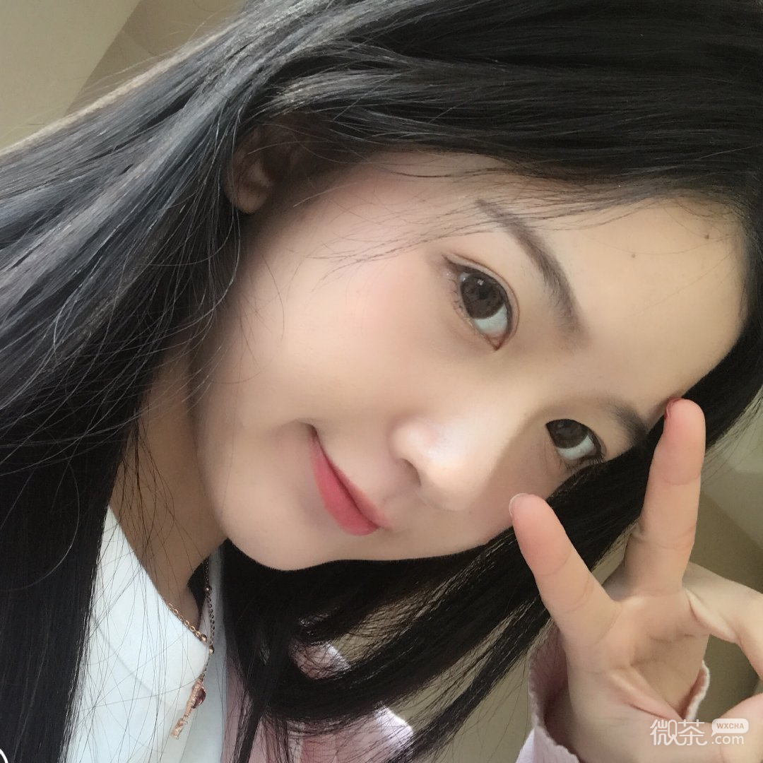 粉嫩清新文艺可爱微信女头