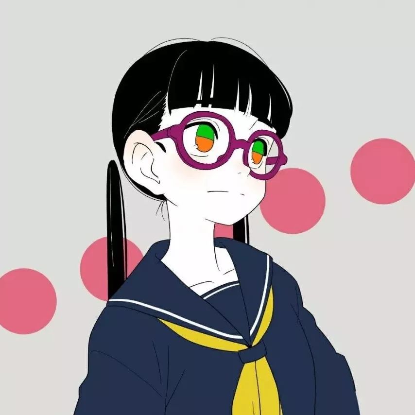 微信简洁个性动漫女头