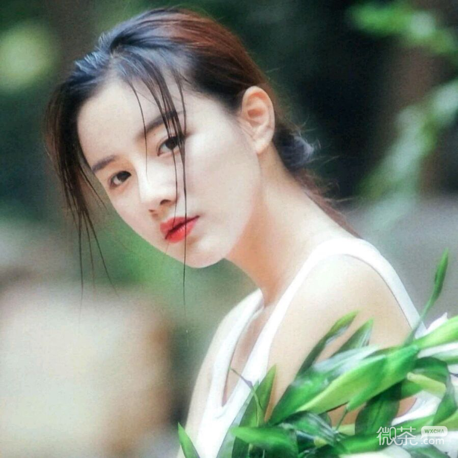 微信清新好看复古女头