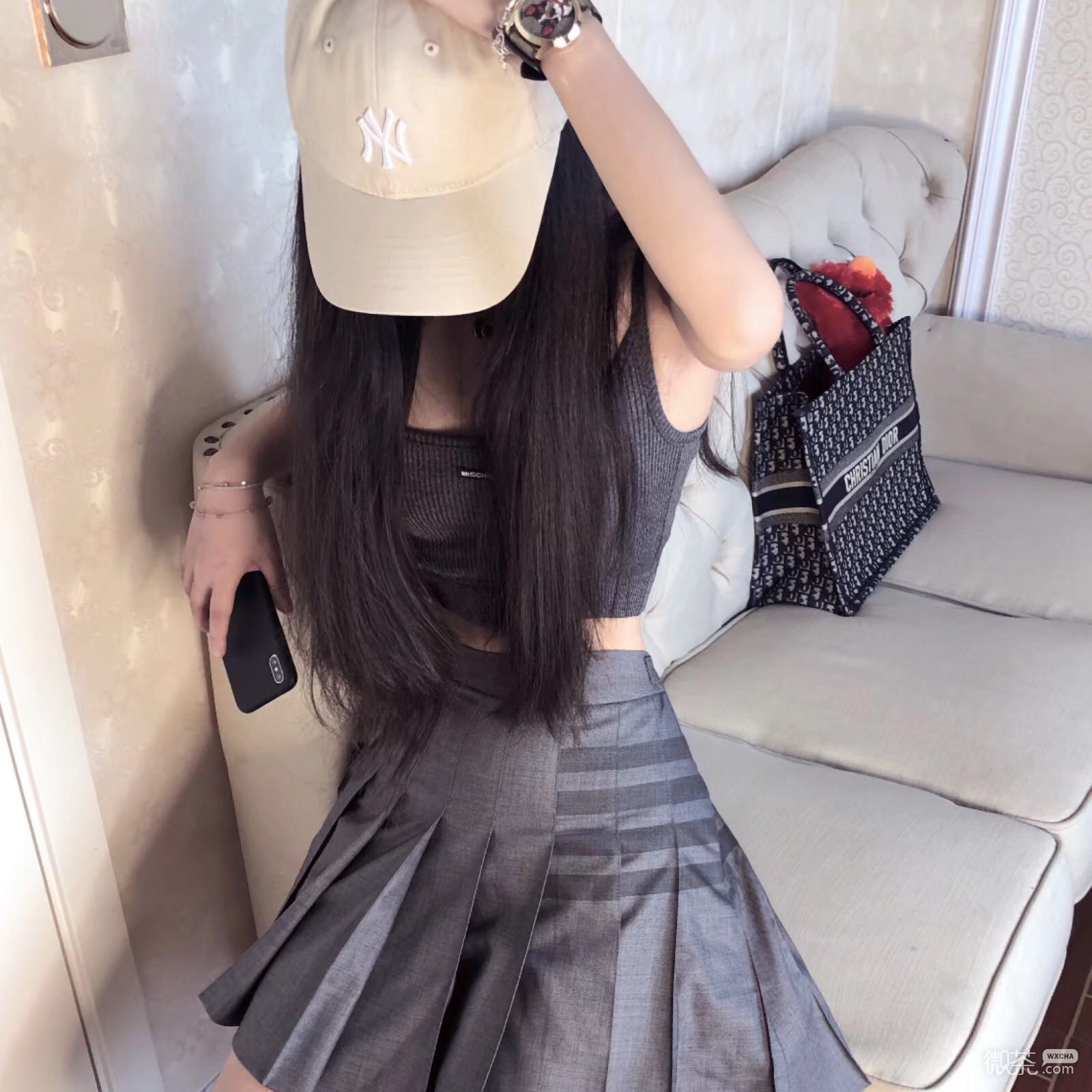 森系清纯微信女头