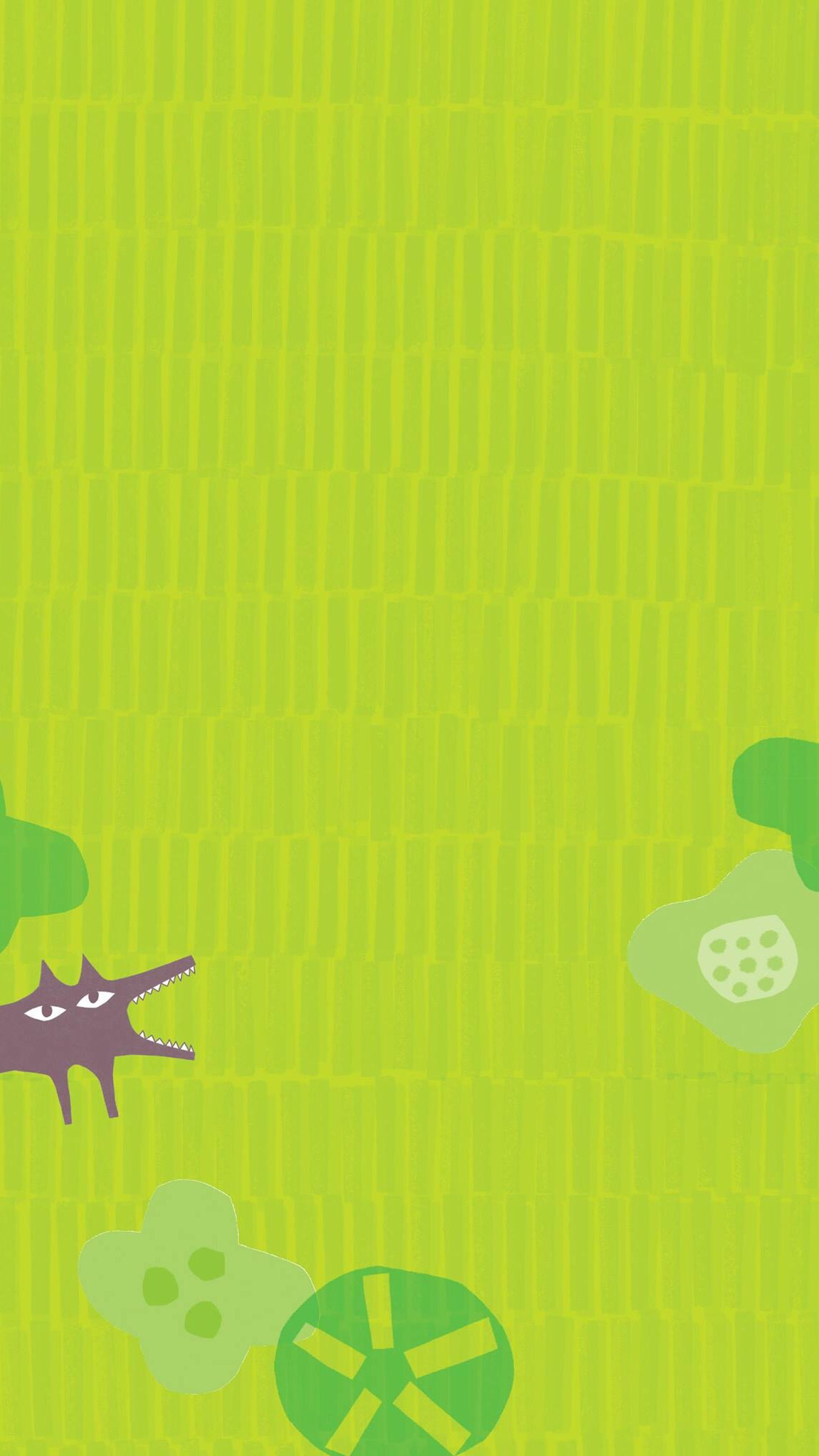 简约卡通风景手机壁纸