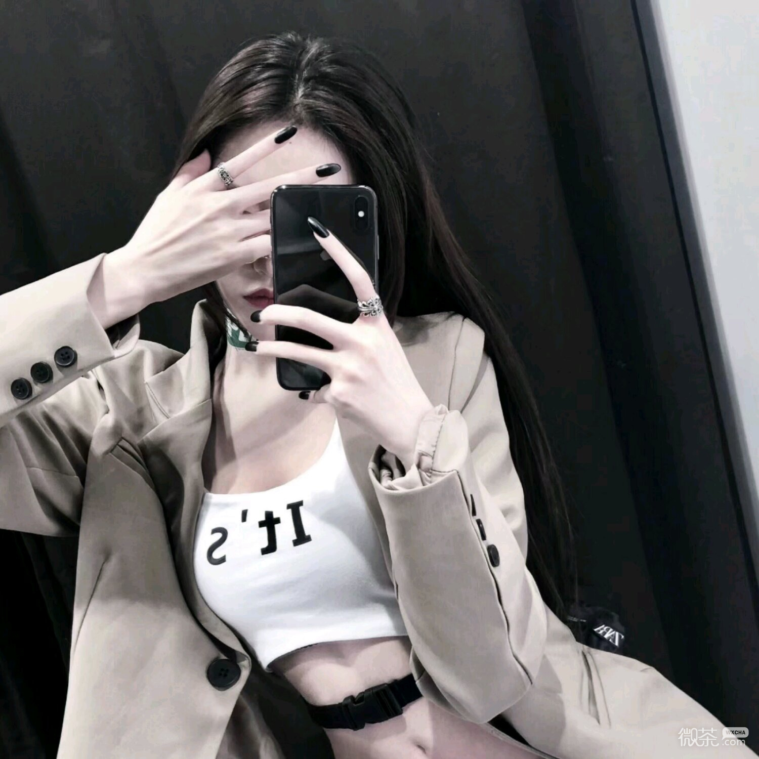 森系清纯微信女头