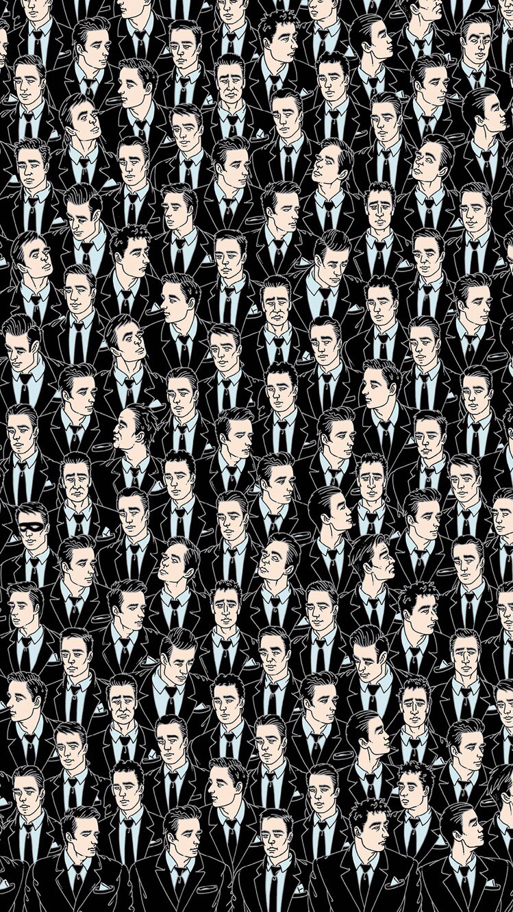 简约卡通风景手机壁纸