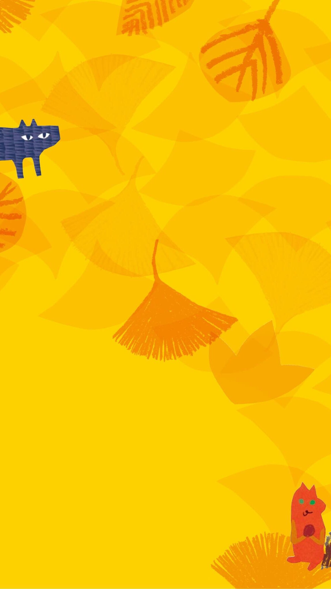 简约卡通风景手机壁纸