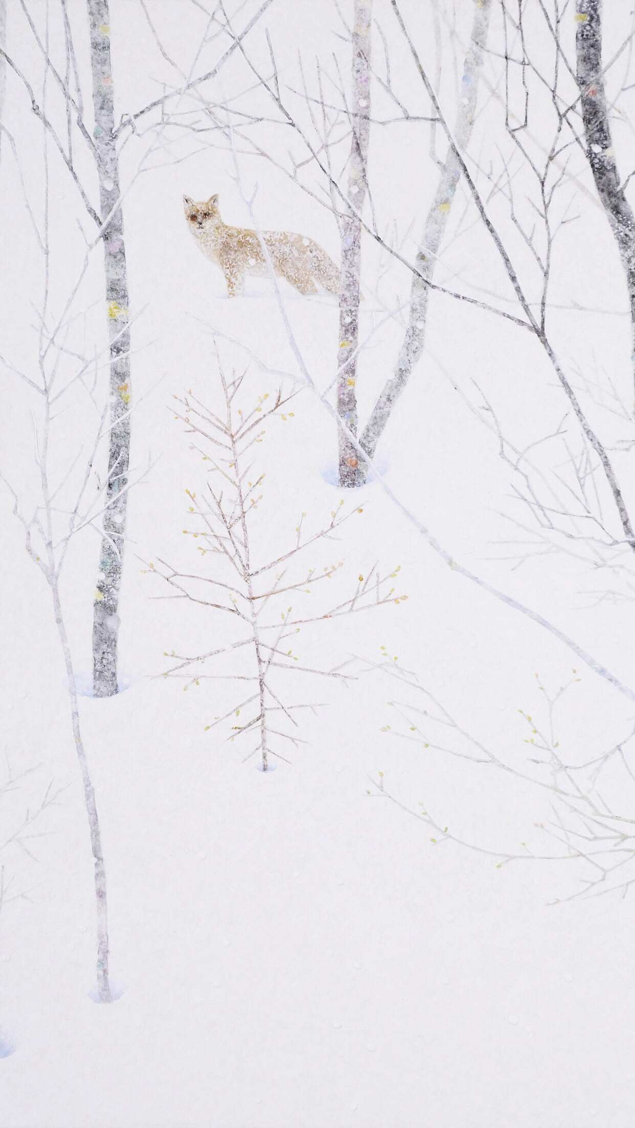 简约卡通风景手机壁纸