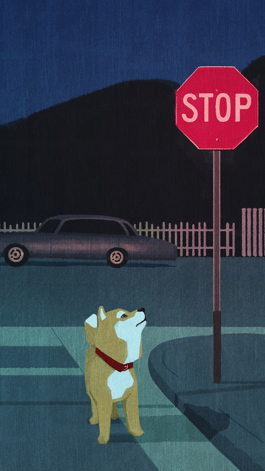 简约卡通风景手机壁纸