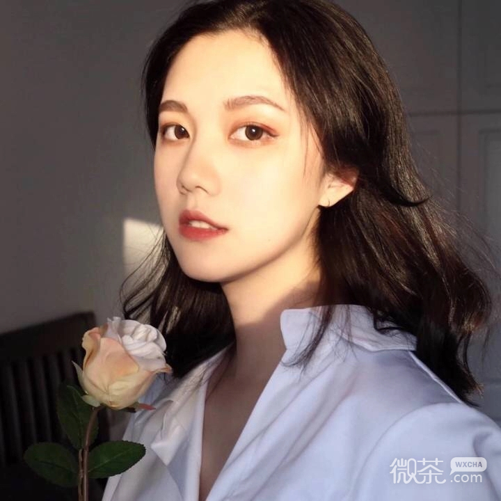 微信阳光唯美个性女头