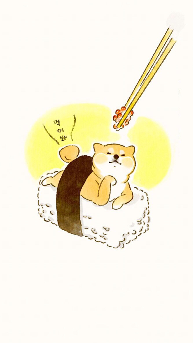 简约卡通风景手机壁纸