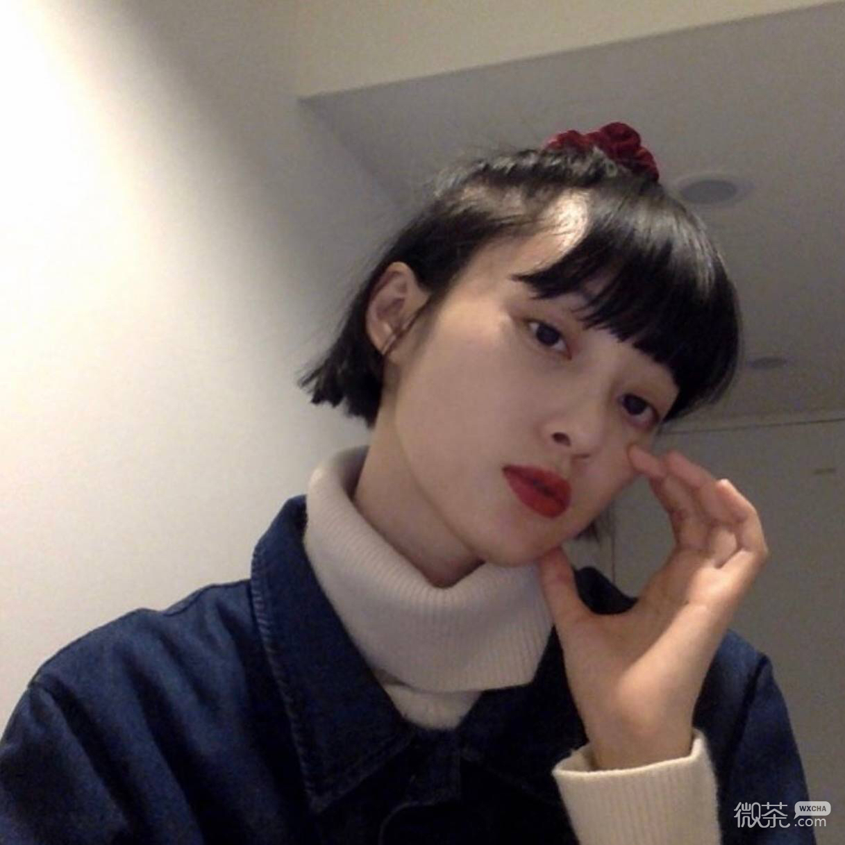 微信清新文艺时尚女头