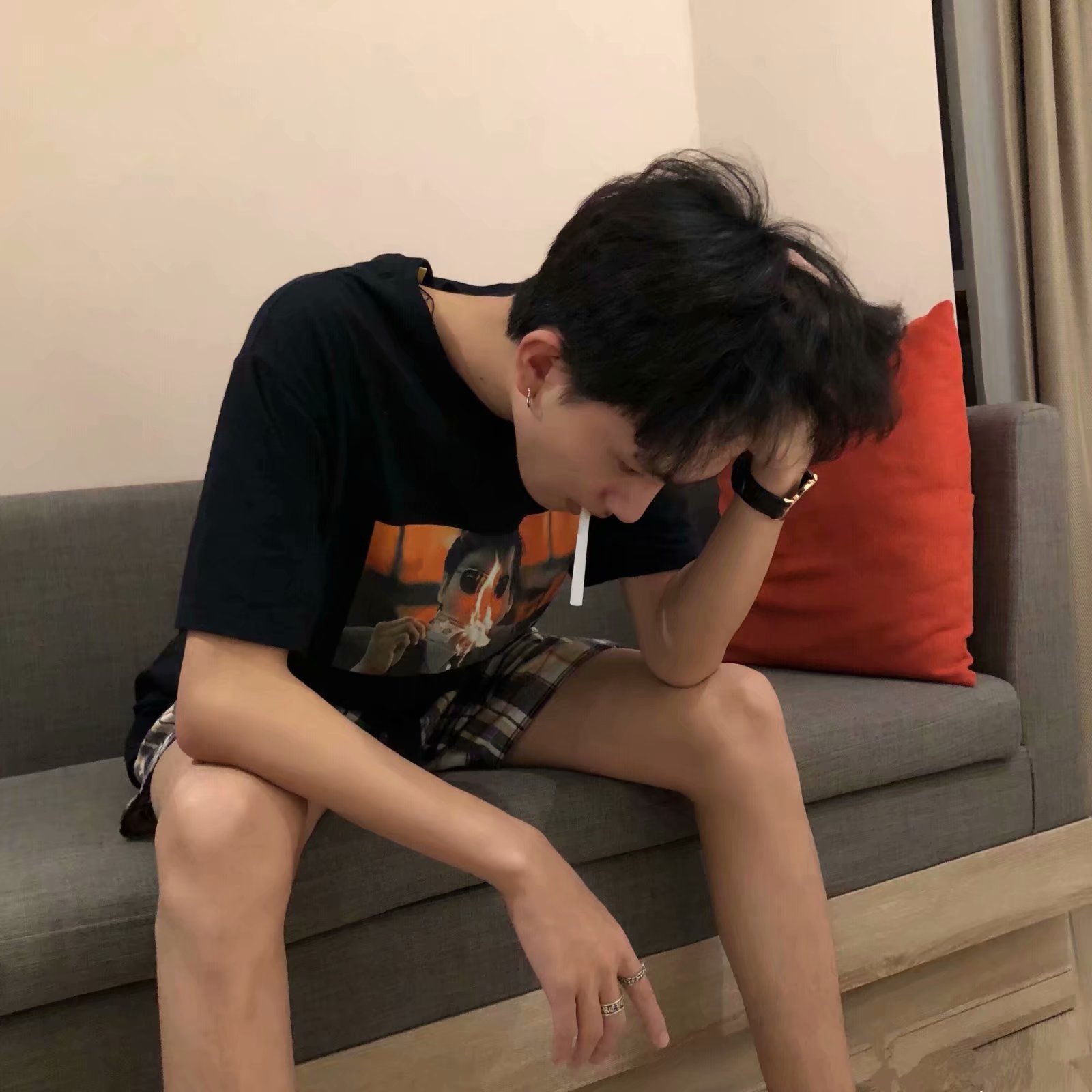 微信性感迷人男头