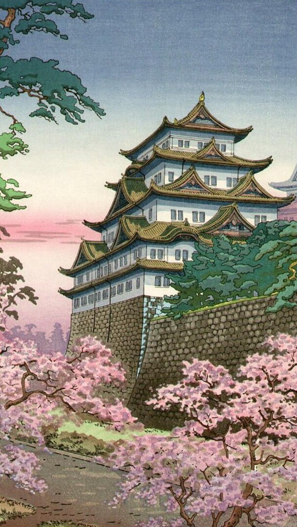 简约卡通风景手机壁纸